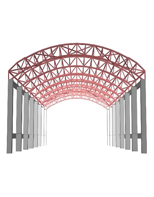 Arch Shape Steel Building